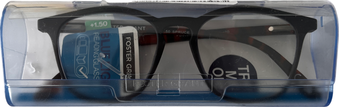 foster grant Spruce Lenses Black +1.5