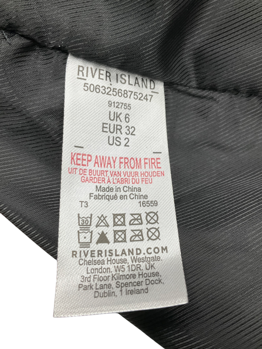 River Island Red Tartan Boucle Blazer UK 6