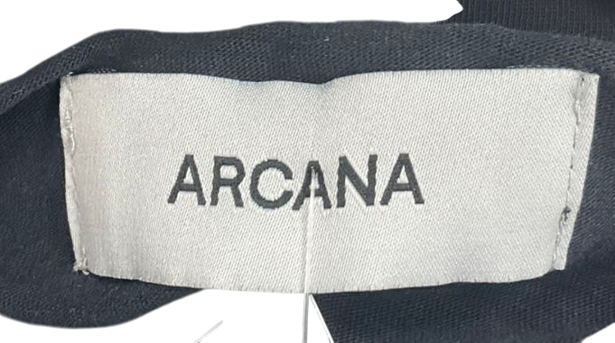 Arcana Black Heavy Metal T-shirt UK XL