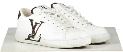 Louis Vuitton White LV Logo Charlie Trainers UK 5 EU 38 👠