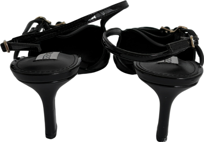 STEVE MADDEN Black Liana Patent Pumps UK 6 EU 39 👠