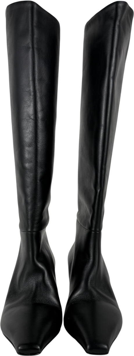 NEOUS Rami Turbo Leather Boots Black UK 6 EU 39 👠