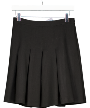 Diane von Furstenberg Black Gemma Pleated Skirt Us4 UK 8