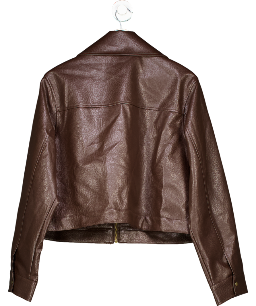 White Fox Brown Nobody Told Me Jacket UK M/L