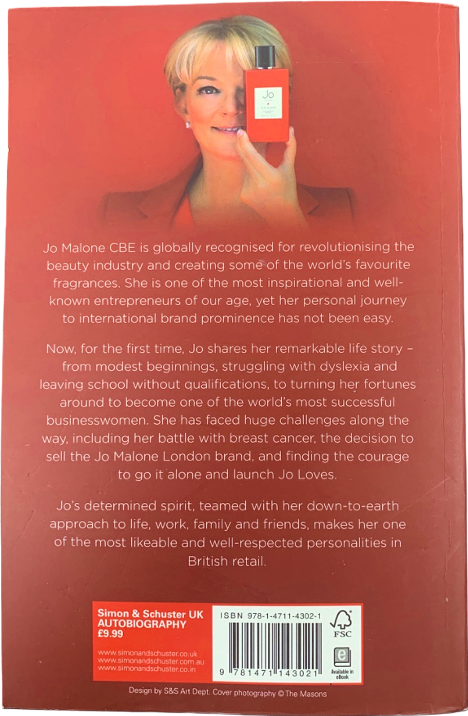 Jo Malone Red My Story Paperback