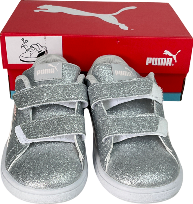 Puma Metallic 3.0 Glit Glam Trainers Infant UK 8 EU 41 👠