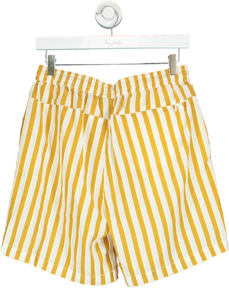 KITH Yellow White Striped Shorts UK S
