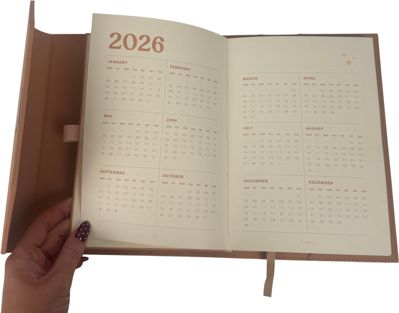 Kayali Nude Planner One Size