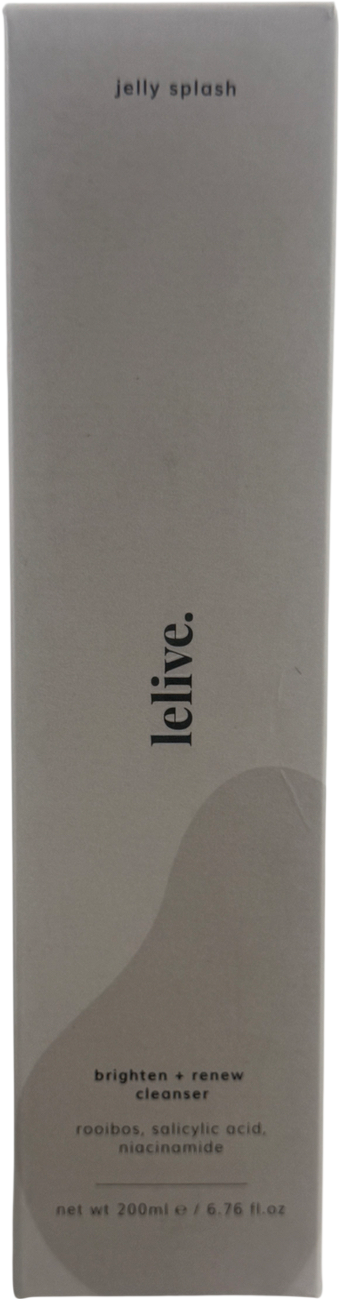 Lelive Jelly Splash | Brighten + Renew Cleanser 200ml