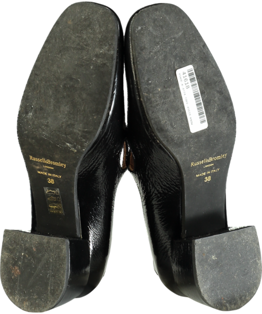 Russell & Bromley Black Mary Jane Block Pump UK 5 EU 38 👠