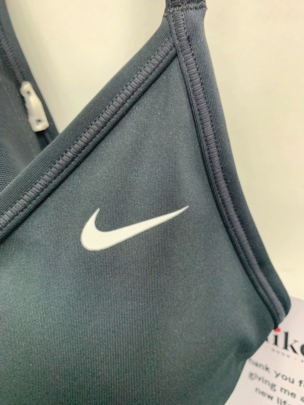 Nike Black Sports Bra UK S