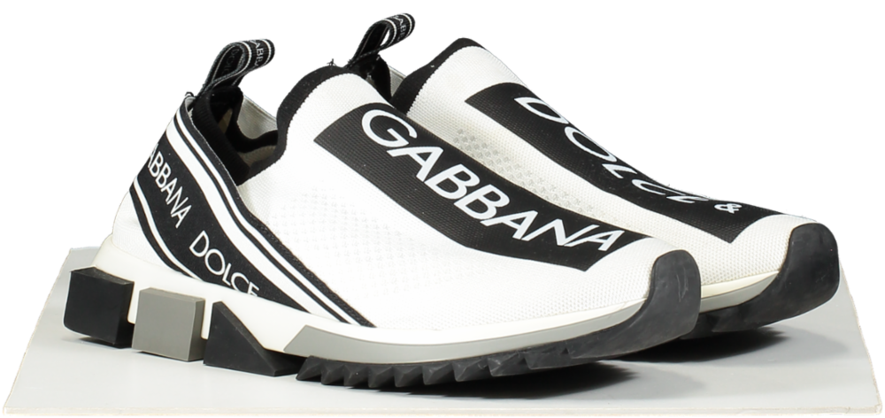 Dolce & Gabbana White ‘sorrento’ Sneakers Trainers UK 10 EU 44 👞