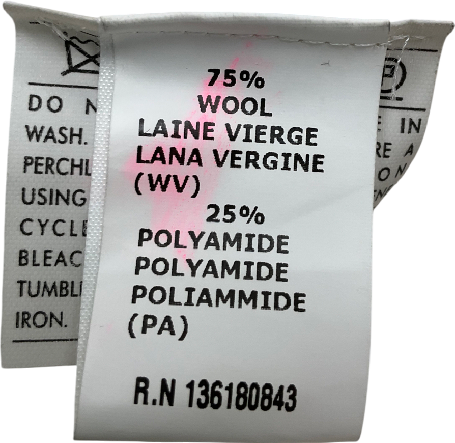 Salvatore Ferragarro Cream Chunky Cable Knit Sweater UK M