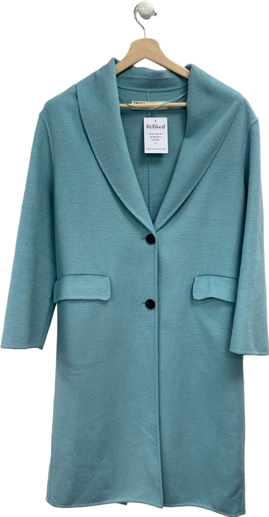 Zara Teal Coat UK XS