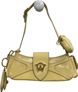 MANC Aurora Micro Bag In Pale Yellow
