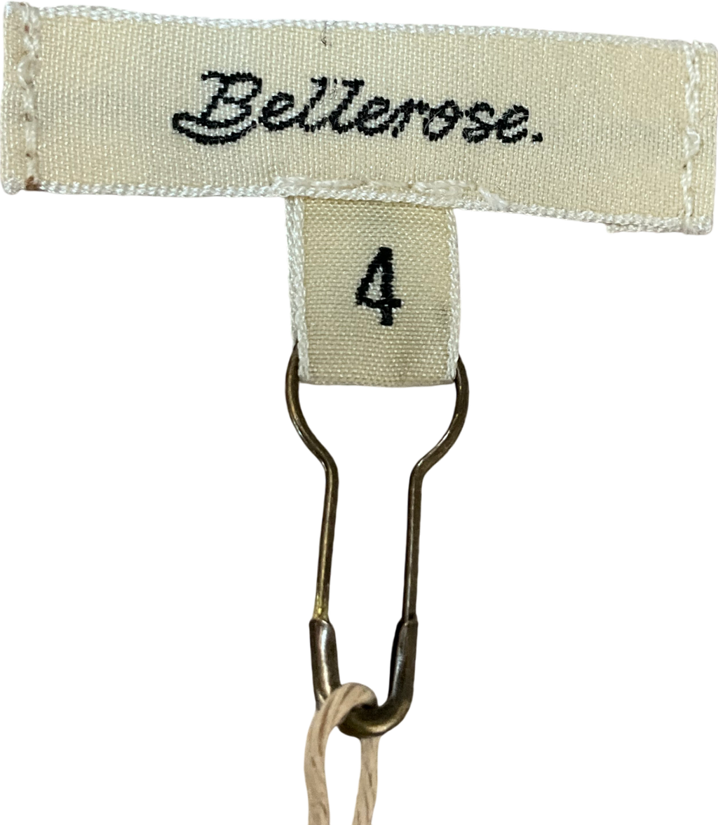 Bellerose Metallic Dillar V Neck Top UK M