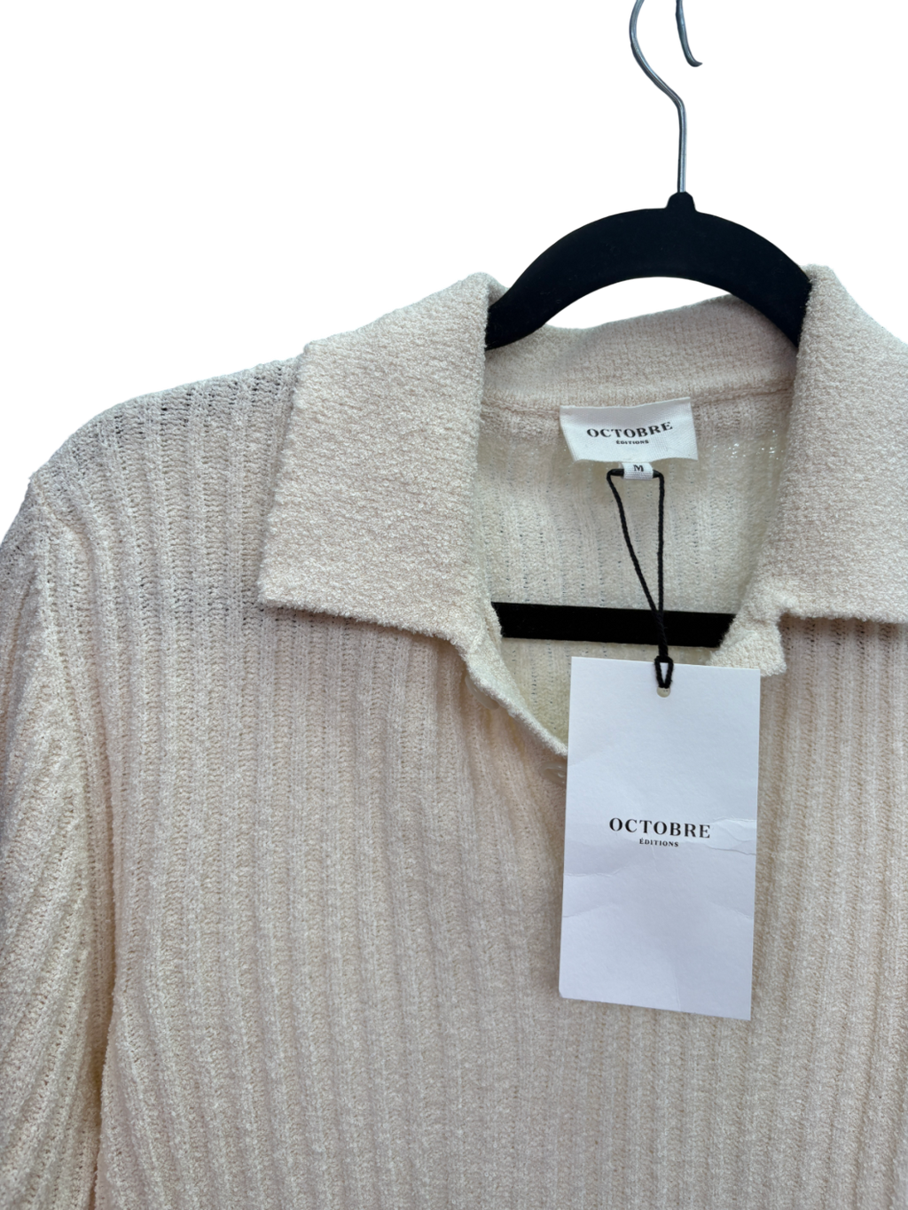 Octobre Editions Cream Marco Sweater UK M