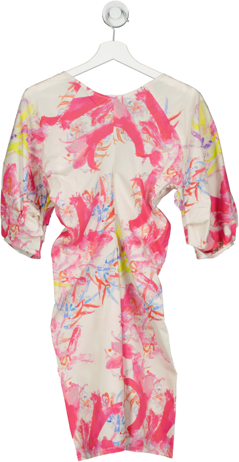 Remain Birger Christensen Multicoloured Amilia Ruched Mini Dress BNWT UK 10