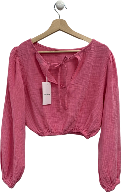 Life of Ease Wild Rose Luna Top UK XS