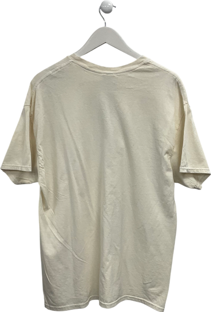 Urban Outfitters Cream Elegance T-shirt UK M