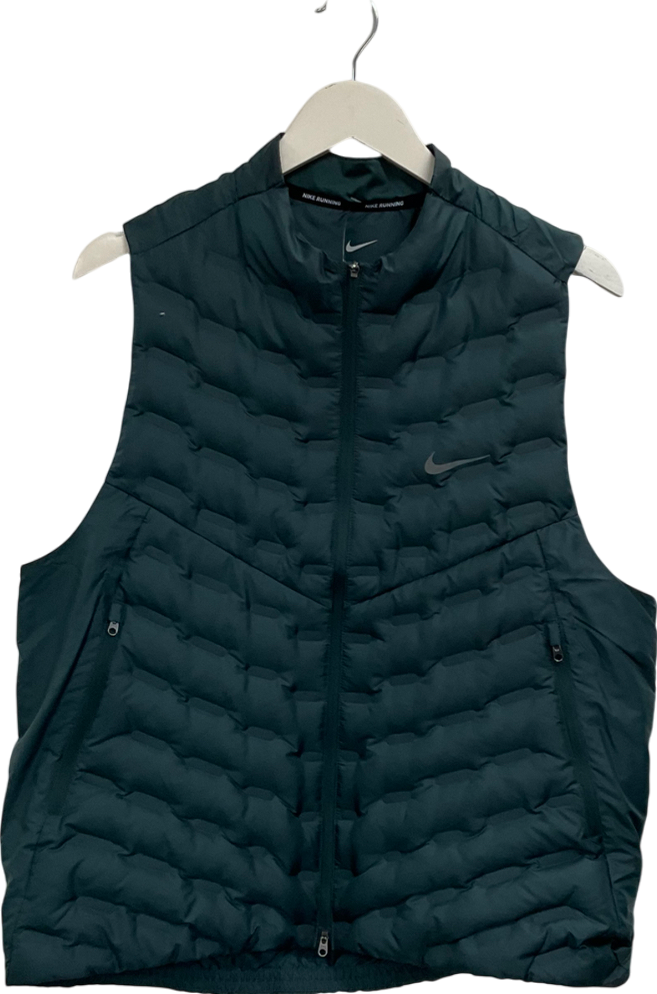 Nike Green Therma Fit Gilet UK L