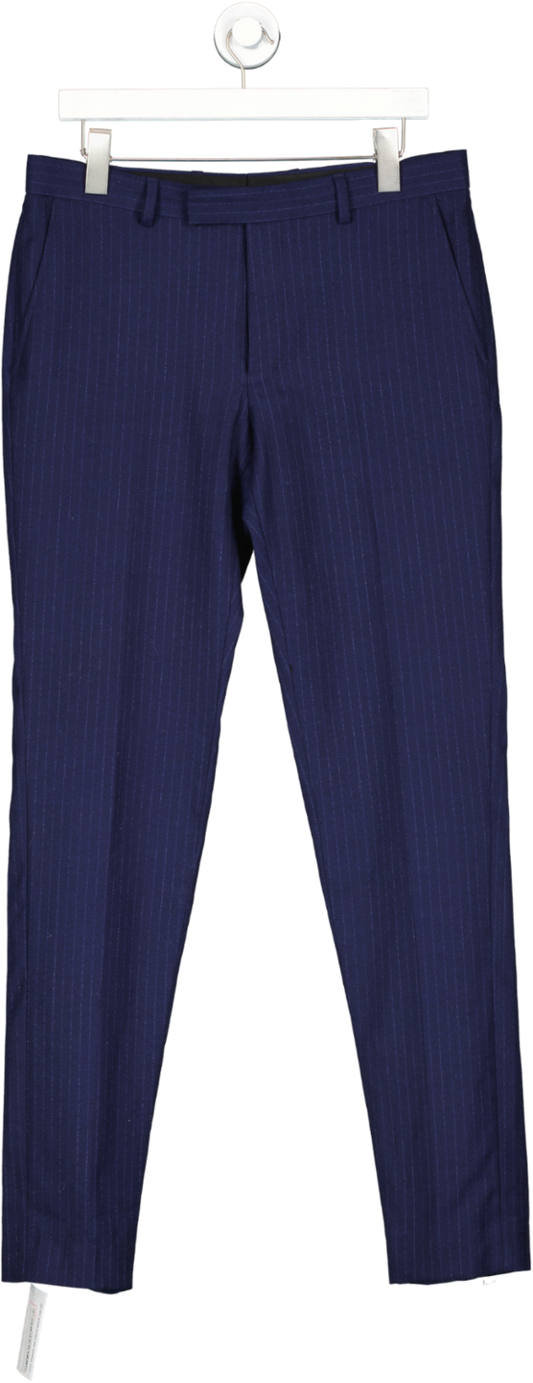 Moss Bros Blue Suit Trousers W32