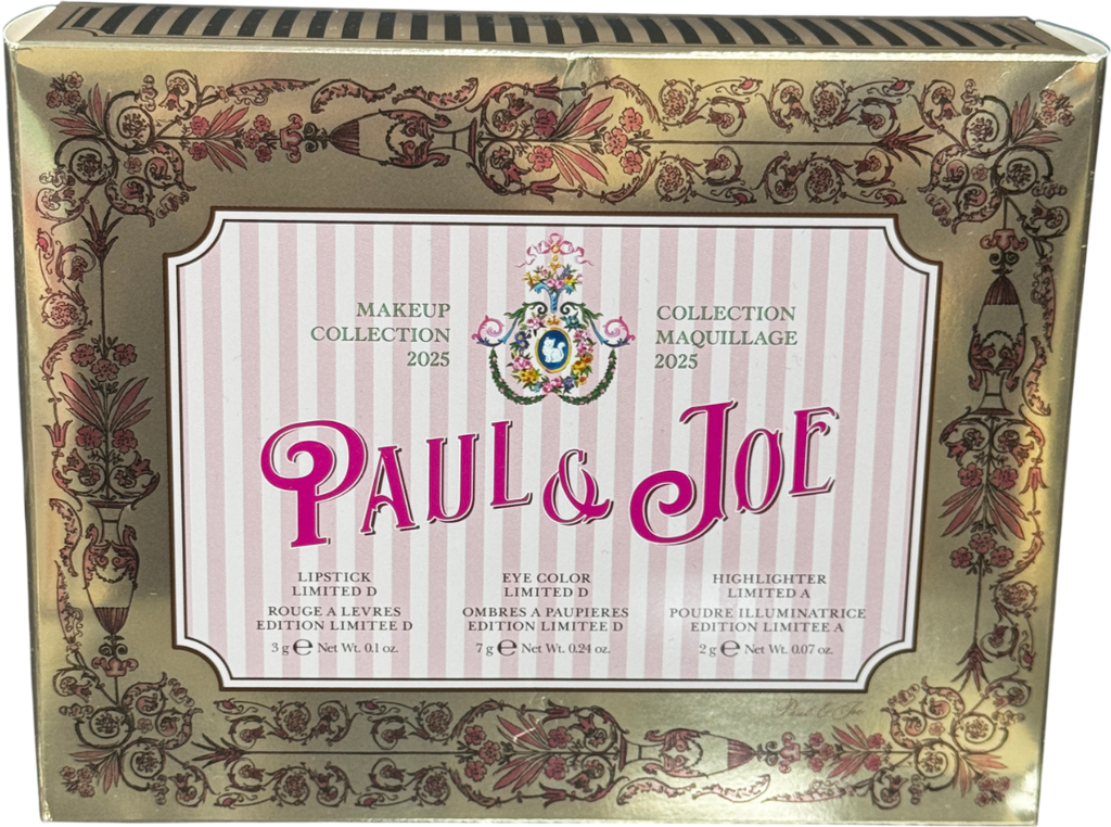 PAUL & JOE Limited Edition Make Up Collection Gift Set 3G,7G,2G
