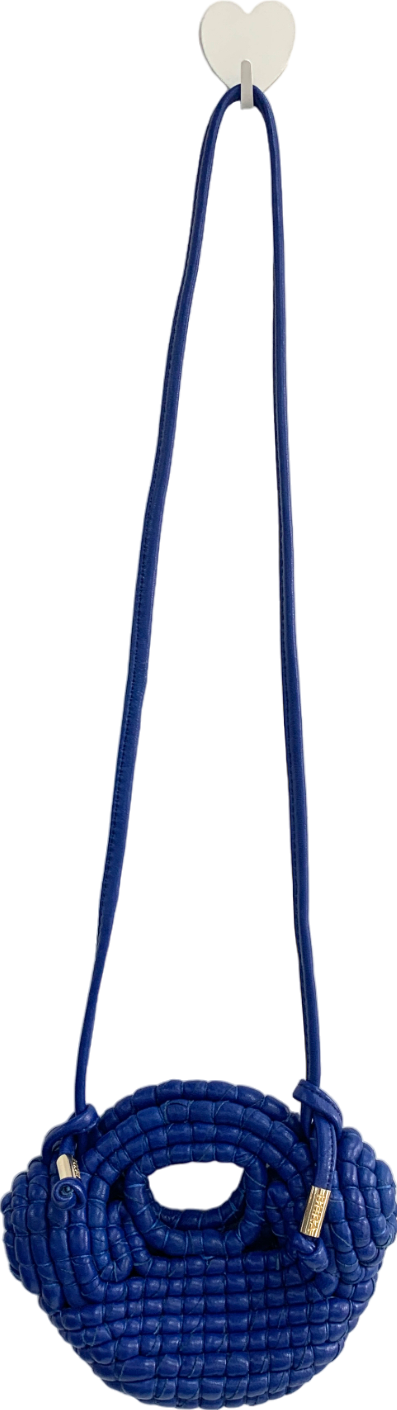 Tory Burch Blue Mini Luna Aqua One Size