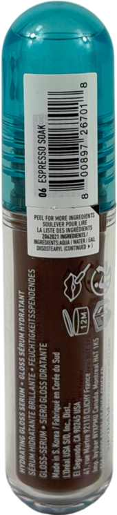 NYX Lip Iv Hydrating Gloss Stain 6 Espresso Soak 5ml