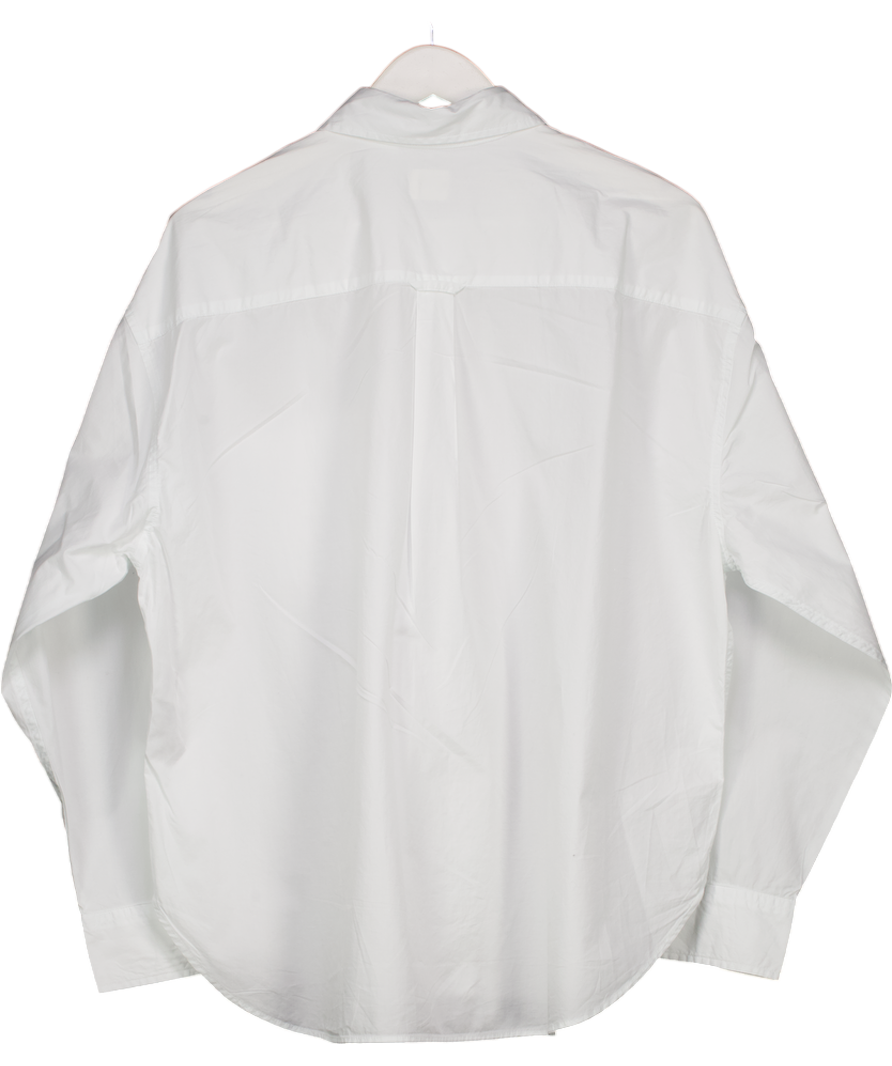 levis White Short Sleeve Relaxed Fit Western Shirt UK XL