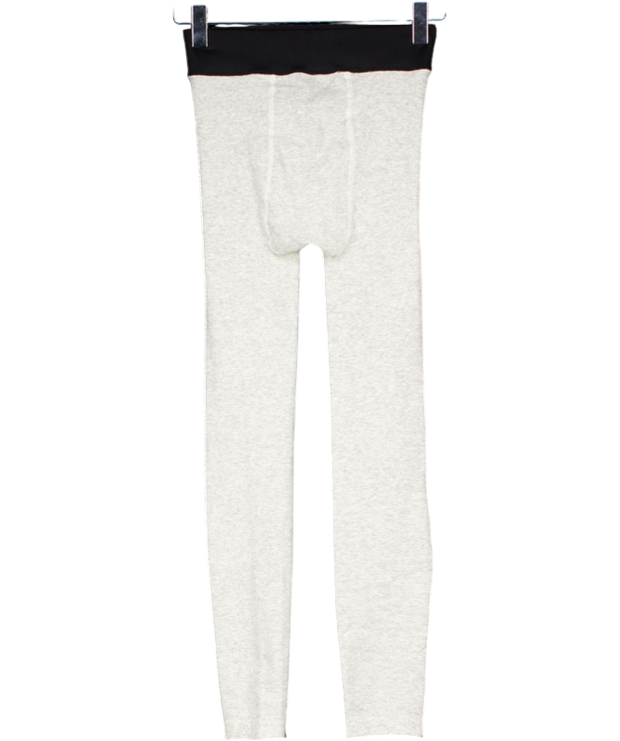 Calvin Klein Light Grey Leggings UK M