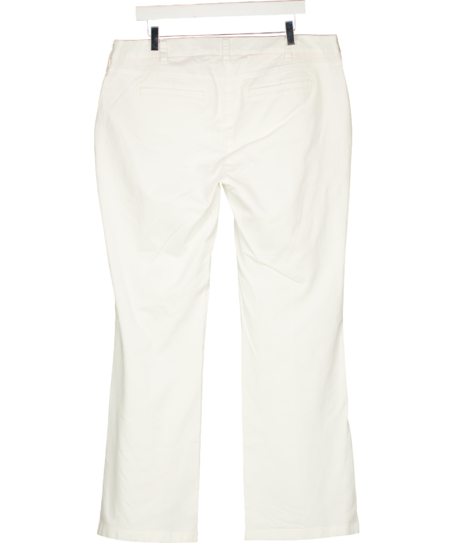 Boden White Bootleg Jeans UK 18