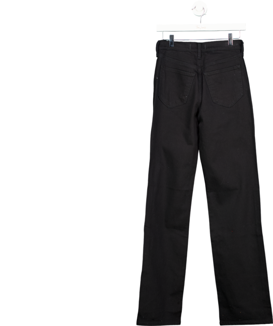 Abercrombie & Fitch Black High Rise 90s Relaxed Jeans - Long Length W25