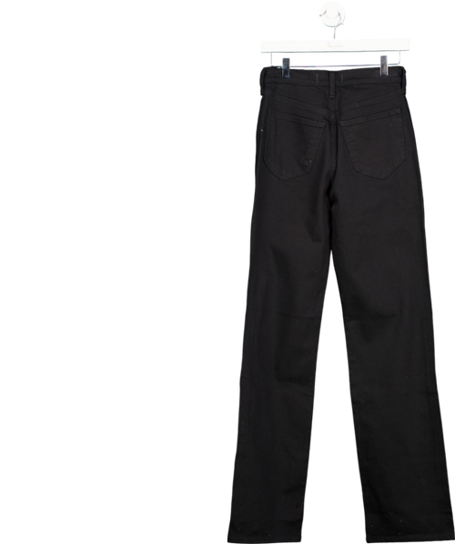 Abercrombie & Fitch Black High Rise 90s Relaxed Jeans - Long Length W25