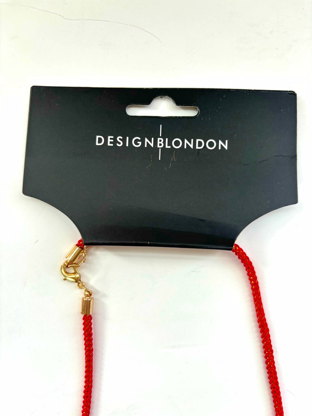 Design BLondon Red Starfish Necklace