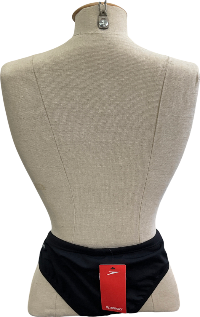 Speedo Black Shape  Bottom UK 12