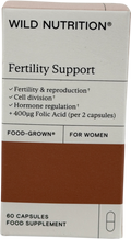 Wild Nutrition Food-grown Fertility Support 60 capsules