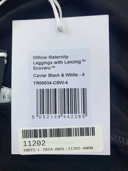 Isabella Oliver Black Willow Ecovero Maternity Leggings Size 14