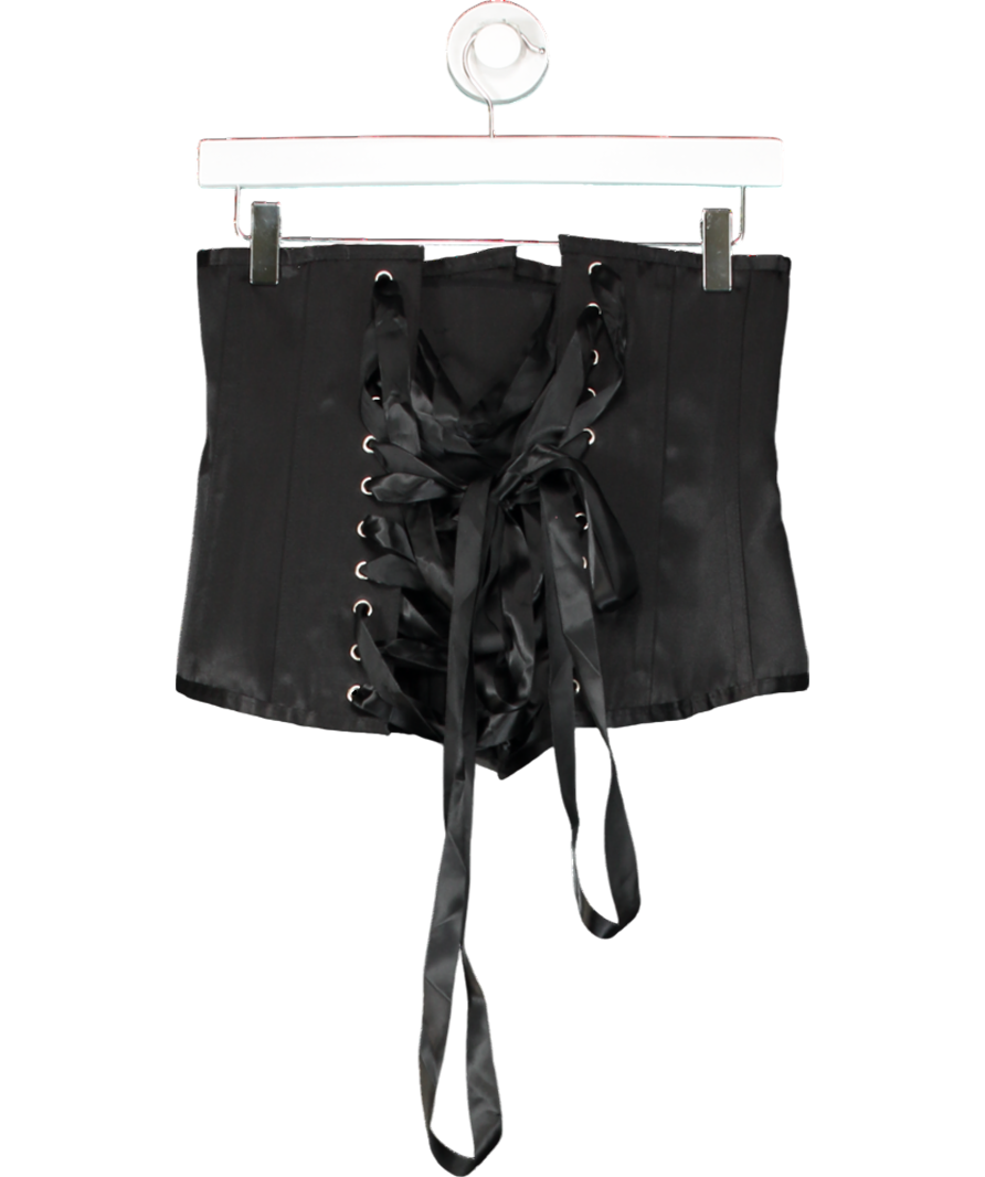 Corset Story Black Underbust Waist Taming Corset UK 12