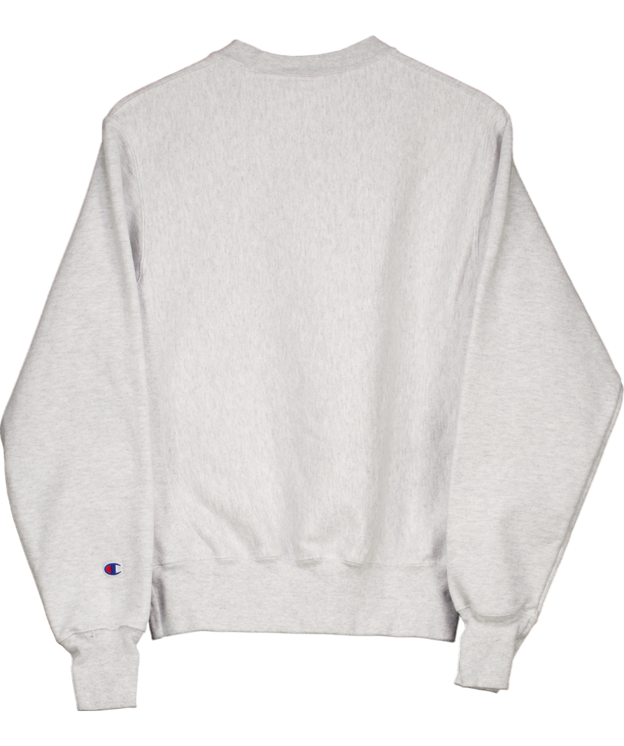 Champion Grey Reverse Weave Sweater UK S