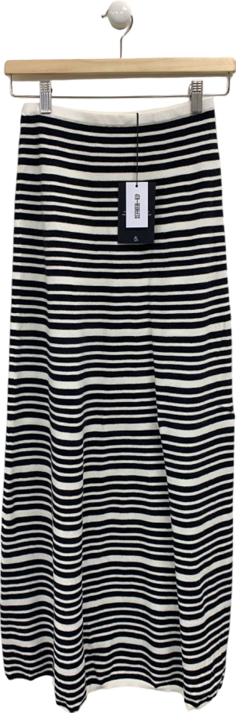 4th & Reckless Multi-Stripe Eva Skirt UK 6