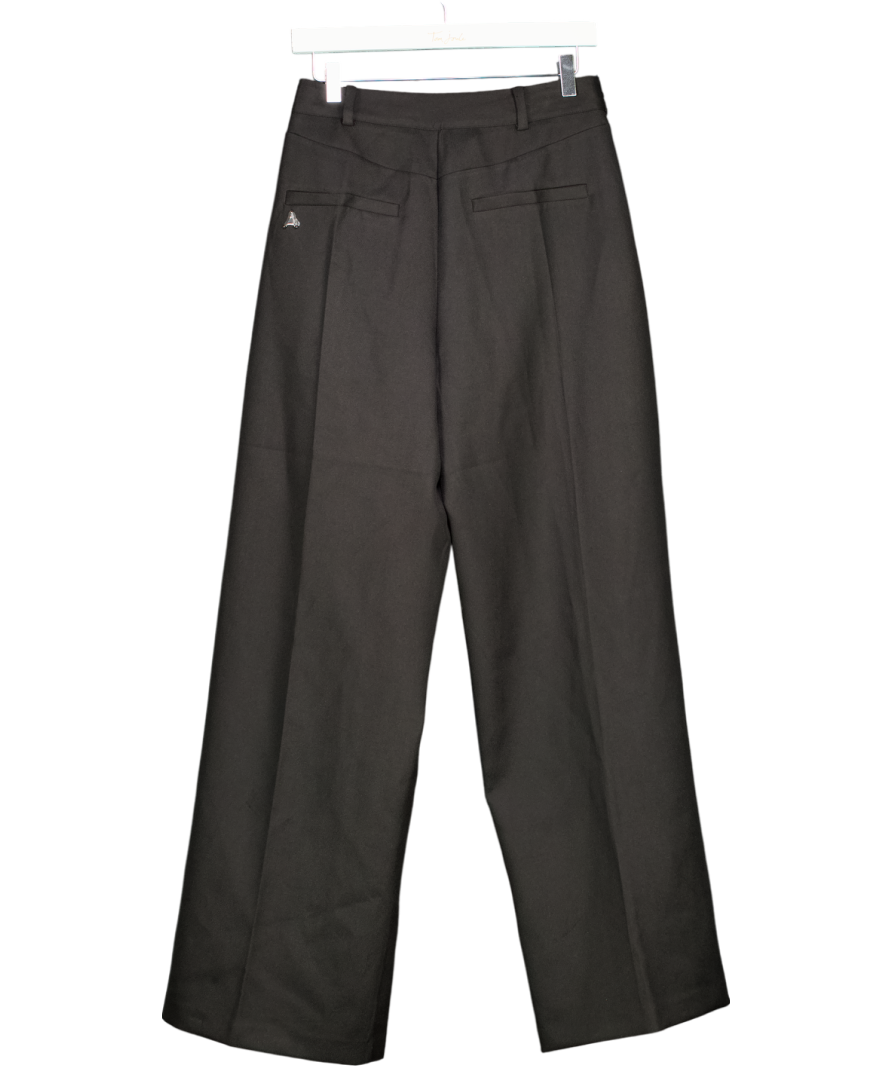 Marniere de voir Black Tailored Wrap Trousers UK 10