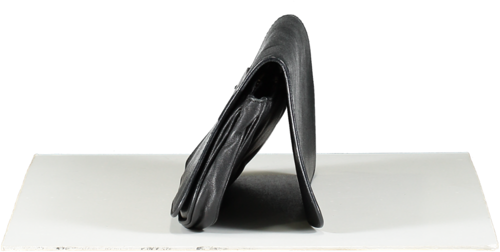 Maison Martin Margiela Black Leather Belt Bag