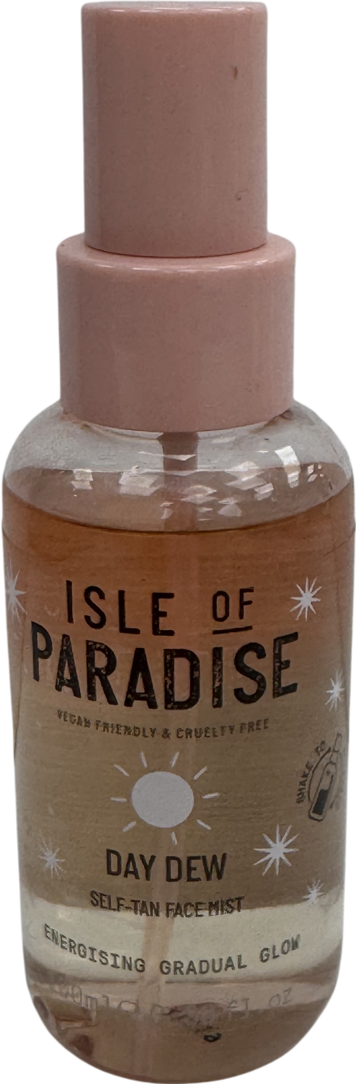 Isle Of Paradise Day Dew Wake Up And Shake It Up To Supercharge This Energising, Gradual Face Mist. 100ml