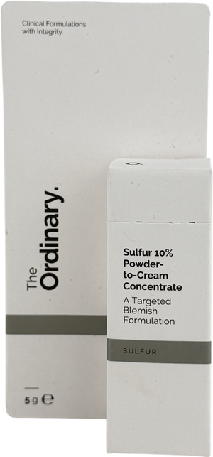 The Ordinary Sulfur 10% Powder-to-cream Concentrate 5g