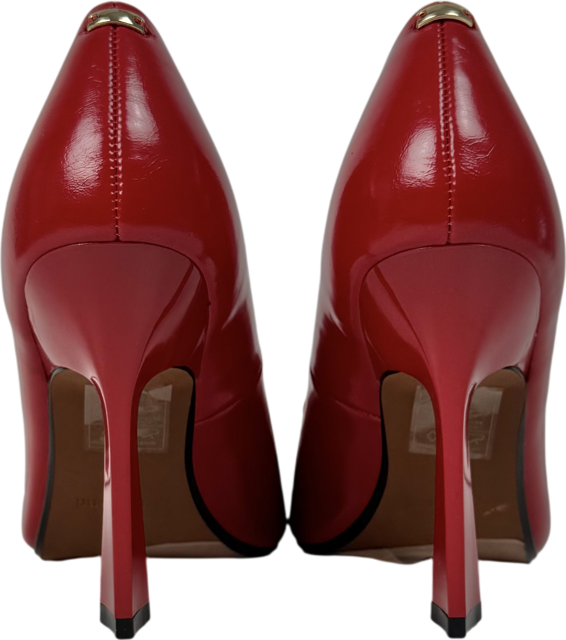 River Island Red Bow Court Heels UK 4 EU 37 👠