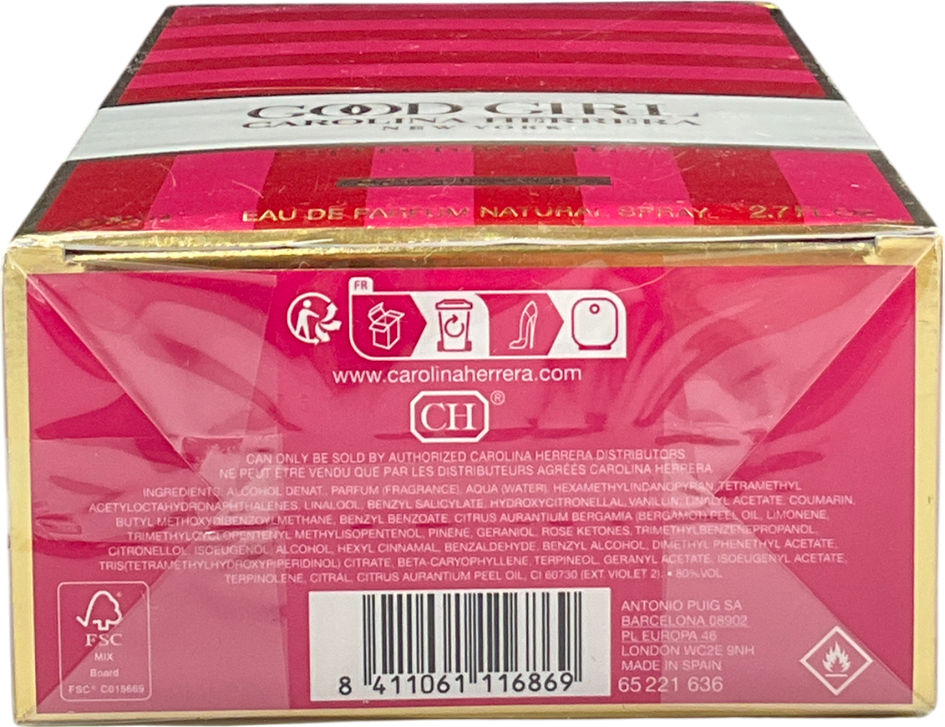 Carolina Herrera Good Girl Colormania Limited Edition Eau De Parfum Spray 80ml