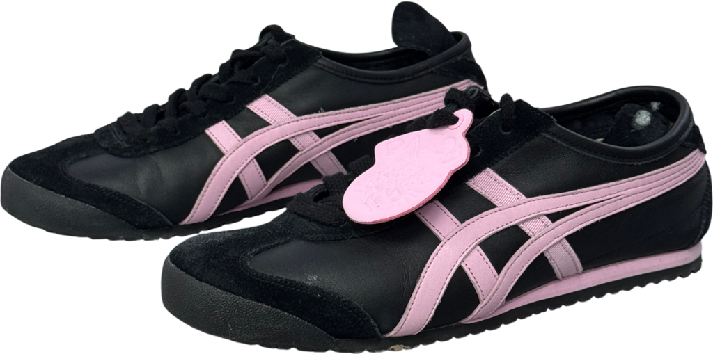 Patou X Onitsuka Tiger Mexico 66 - Black Cotton Candy Trainers UK 4 EU 37 👠