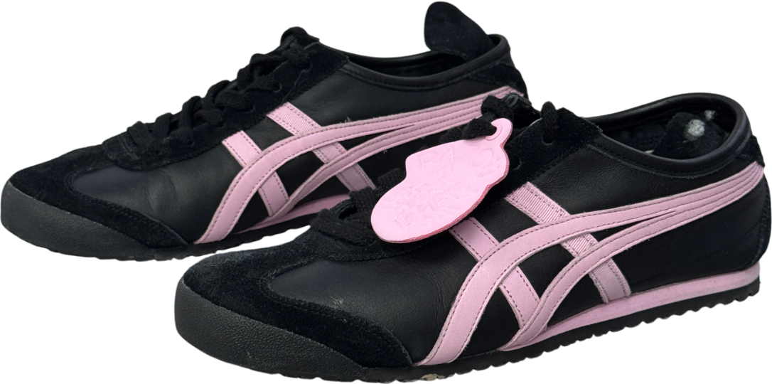 Patou X Onitsuka Tiger Mexico 66 - Black Cotton Candy Trainers UK 4 EU 37 👠
