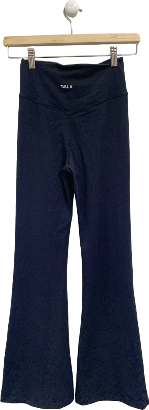 TALA Black Flared Leggings UK S